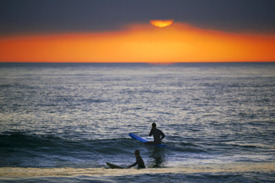The curtain, Mission Beach, San Diego, California, 2010