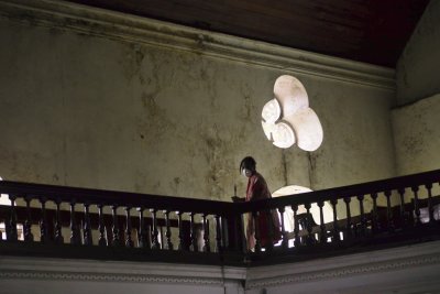 Sweeper, St. Michaels Cathedral, Bridgetown,  Barbados, 2010