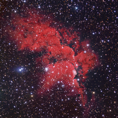 NGC 7380, Sh2-142  -  As Flying Horse