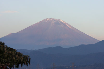 Mt. Fuji, Oct. 29, 2008