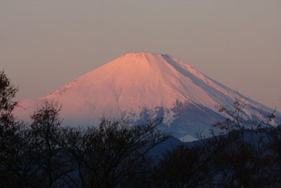 Mt. Fuji, Dec. 15, 2008