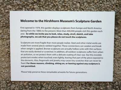 Hirshhorn Sculpure Garden