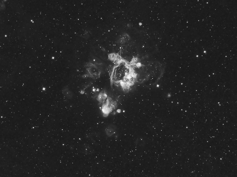NGC1935 LMC Superbubble Ha 50