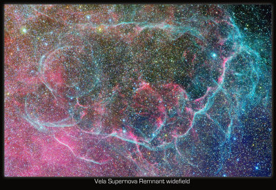 Vela Supernova Remnant widefield