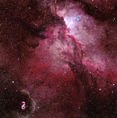 NGC6188 HaLRGB 120 30 60 60 60