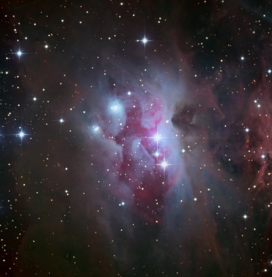 The Running Man Nebula in Orion