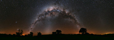 Full Sky Milky Way  360 degree 871mp mosaic