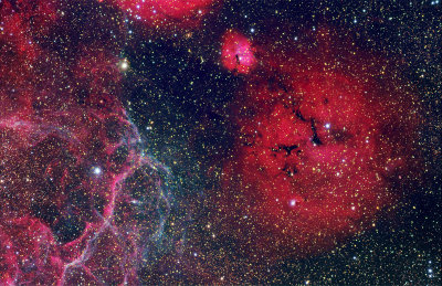 Gum Nebula O111HaLRGB 30 60 45 30 30 15