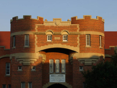 Sunrise on Mewata Armoury