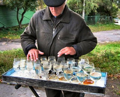 finger made music out of wine glasses .JPG