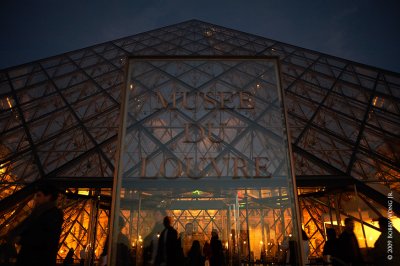 The Louvre at Dusk