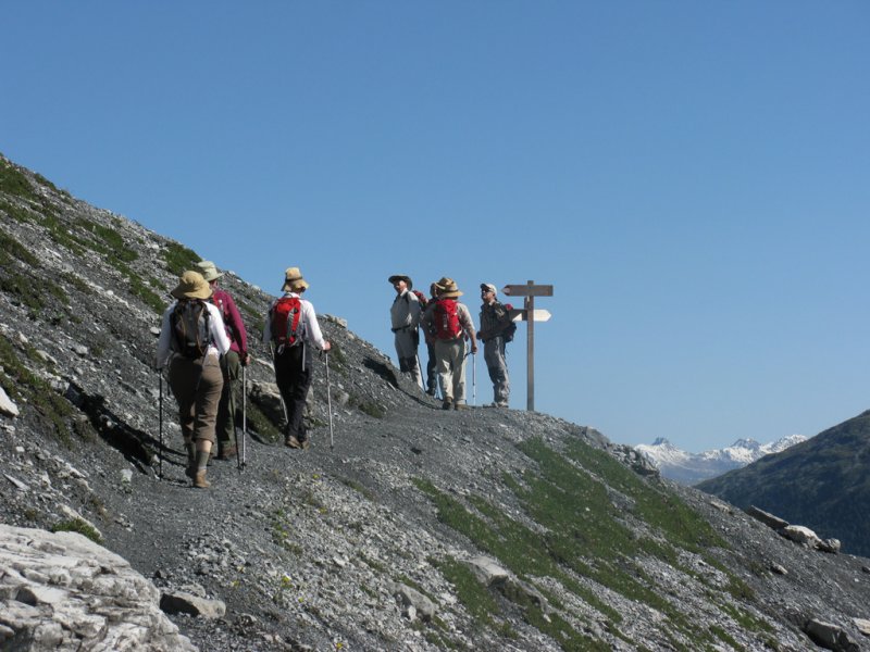 Subida al Refugio Payer