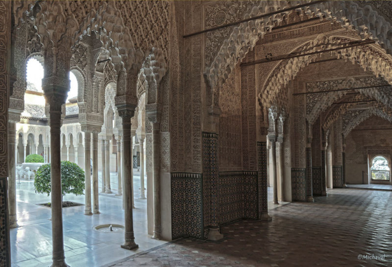 Alhambra de Granada. Patio de los Leones