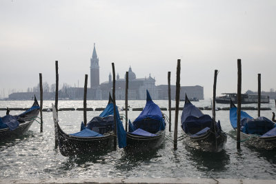 Gndolas en Venecia
