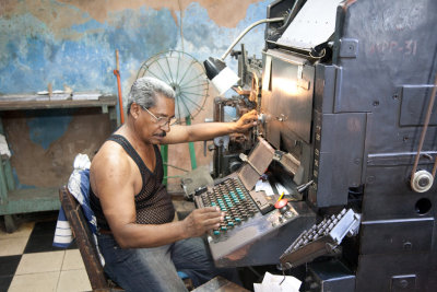 Linotipista - Santiago de Cuba