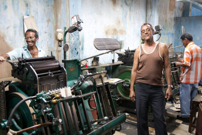 Grupo impresores Santiago de Cuba