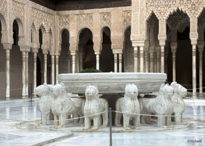 Alhambra de Granada. Patio de los Leones