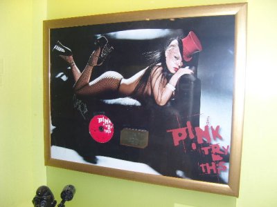 Interesting view of Pink!