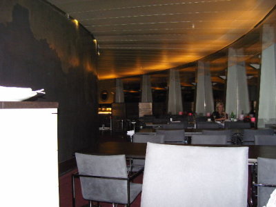 A view from our table as it emptied