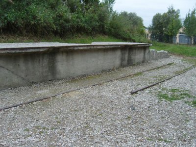 Where the people were bought in by train