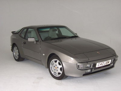 A magazine photo session of a 944