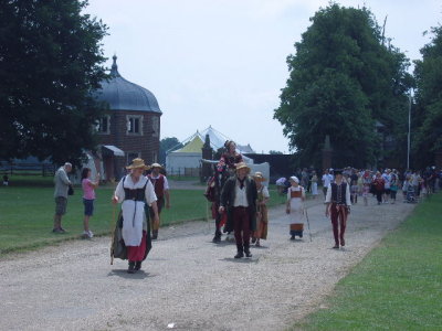 The Lady of the Manor visits