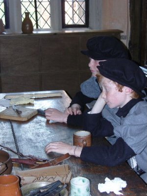 Students at their studies