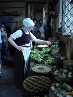Food coming to the boil