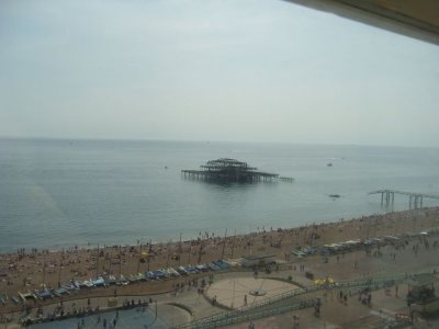 The poor burnt pier