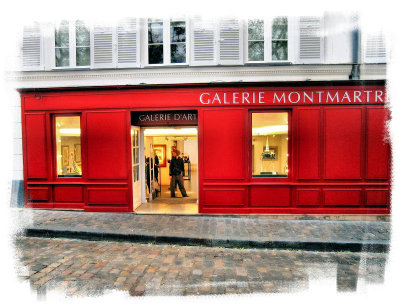 Art Gallery in Montmartre