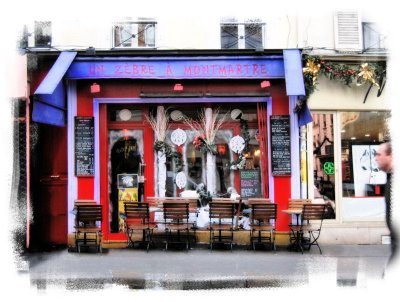 Un Zbre  Montmartre