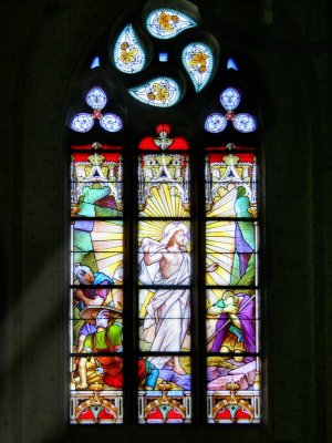 Stained glass windows have always a special magic....