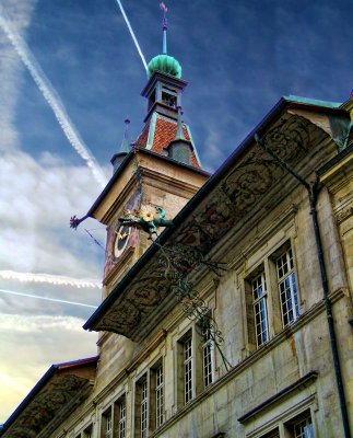 Detail of the Townhall