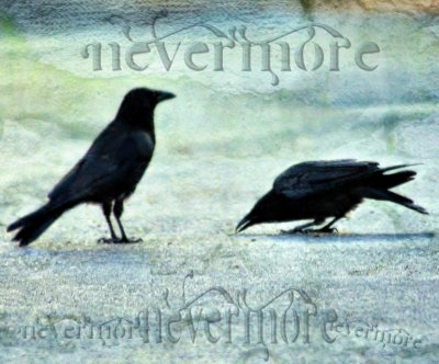 Quoth the raven, `Nevermore.'