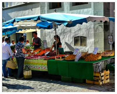 Saturday morning market...