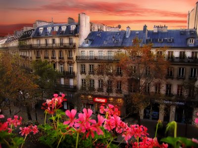 Paris at Sunset