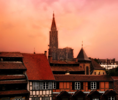 The Cathedral at sunset