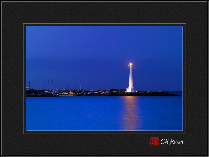 Lighthouse at St Kilda Beach