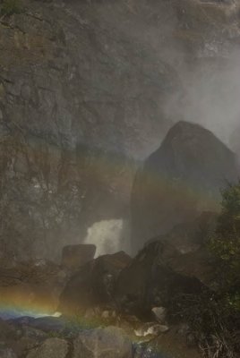 Double Rainbow at Yosemite Falls