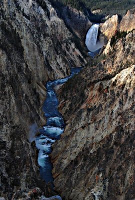  Grand Canyon of the Yellowston - Lower Falls