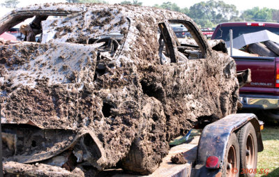 Dirty Demo Derby Car