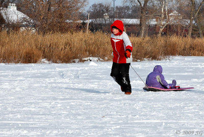 Towing Purple-Bundled Sister