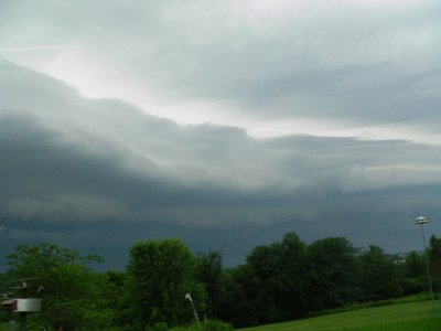 Storm that diverted
Jenny's plane