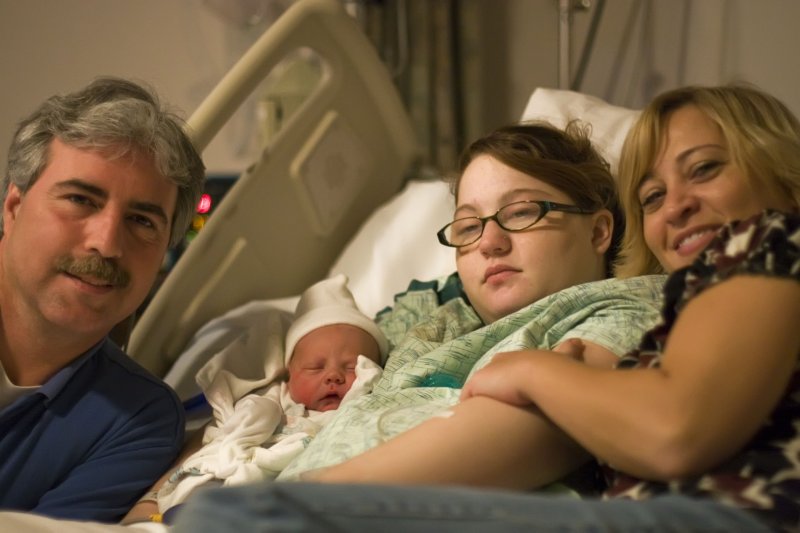 me (grandpa), layne, amanda and grandmother dana