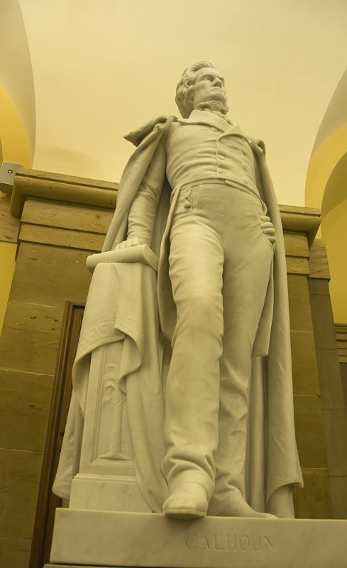 Statue of John Calhoun, U.S Capitol Building - Washington, DC