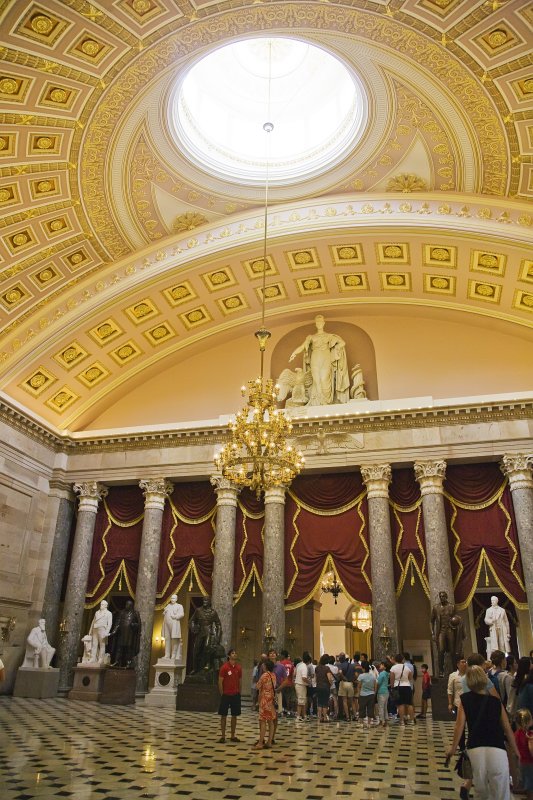 National Statuary Hall in the U.S. Capitol Building - Washington, DC