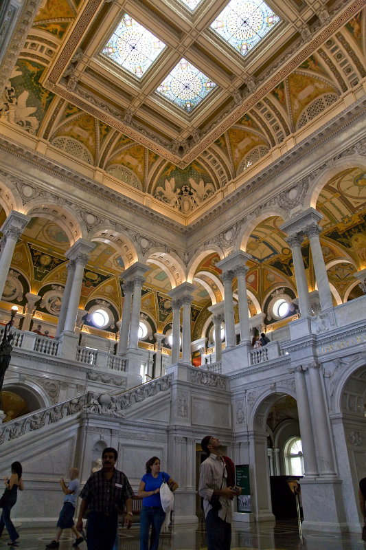 The Library of Congress, Jefferson Building - Washington, DC