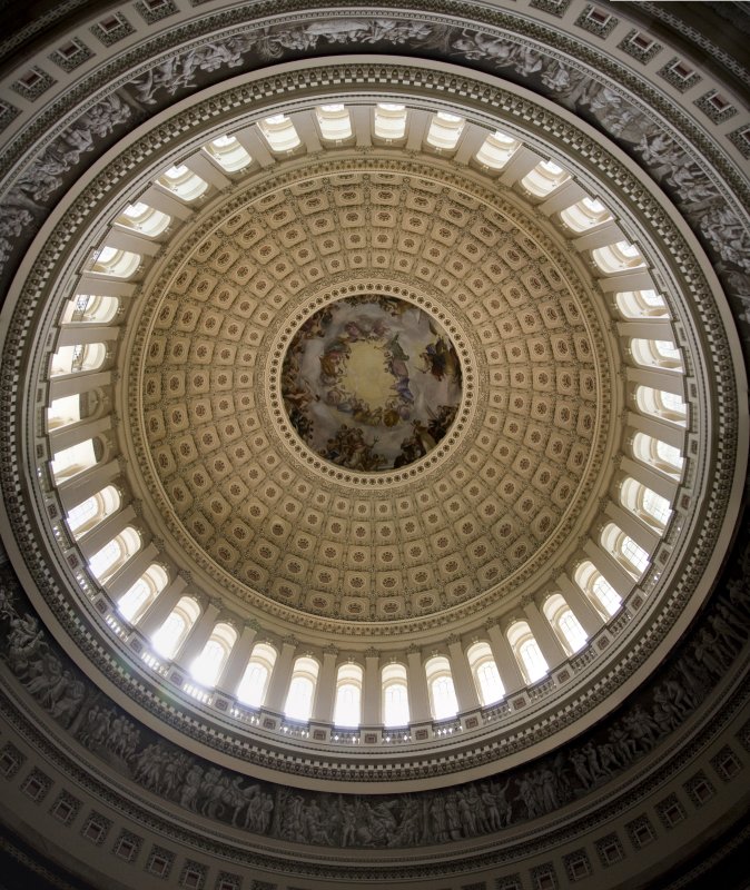Interior Of U S Capitol Building Dome Washington Dc Photo