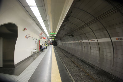 manzoni subway station in rome