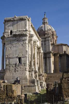 arch of septimius severus, rome, italy (10/08)